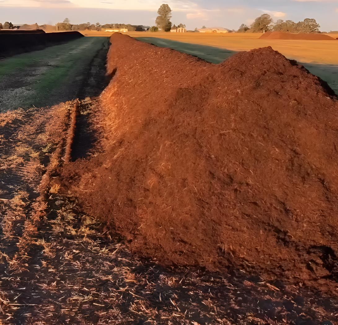 A Large Pile of Soil in a Field — Black Rock Garden Centre In Tyagarah, NSW