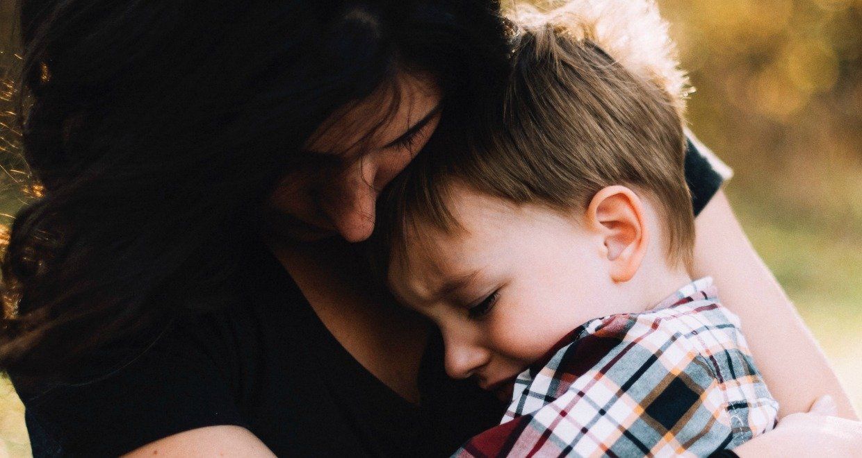 mother and son