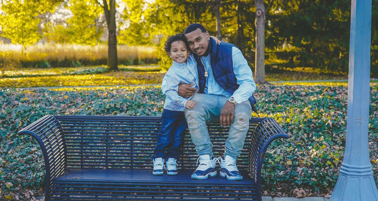 father and son