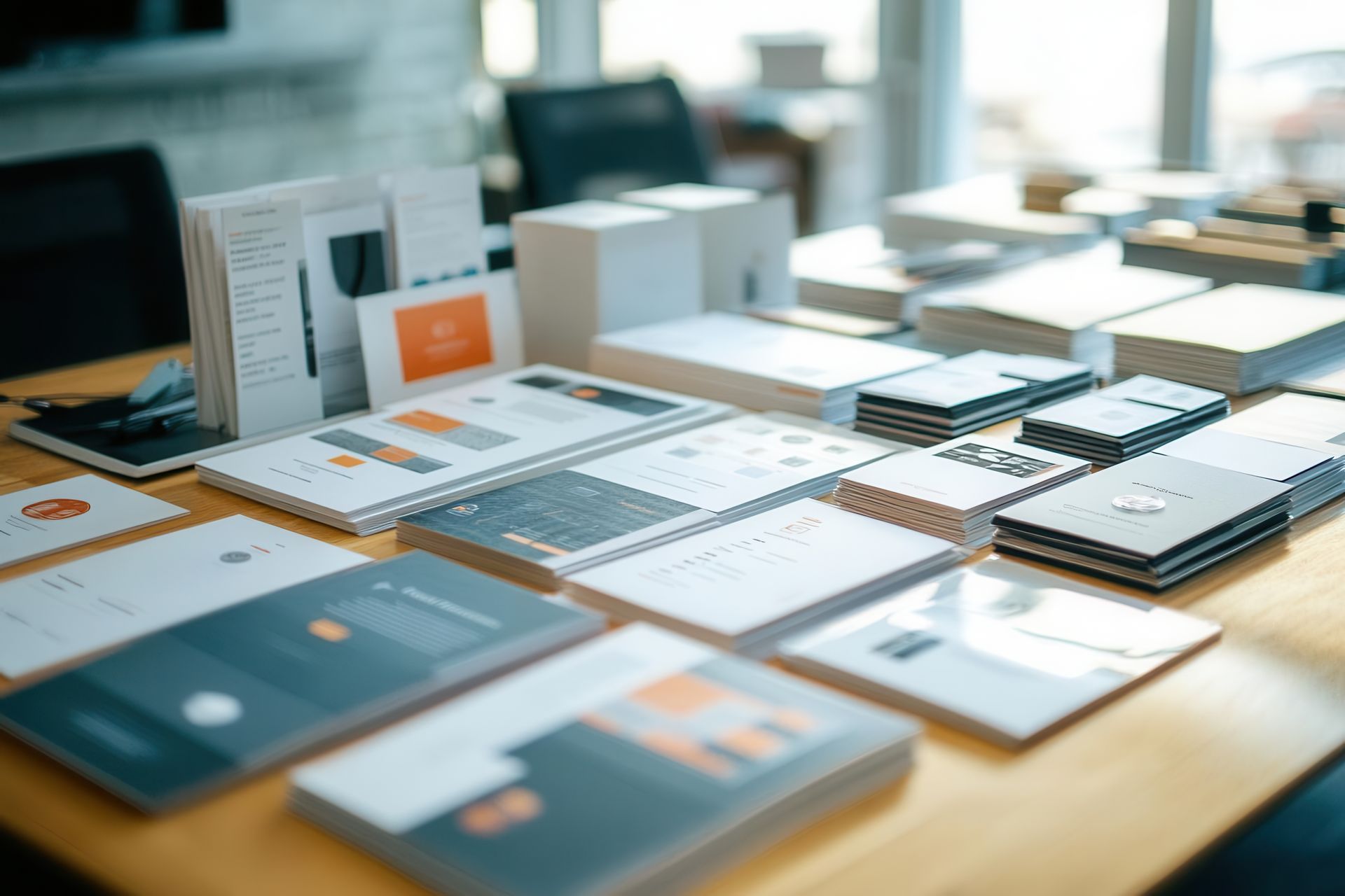 Marketing print materials Marketing print materials