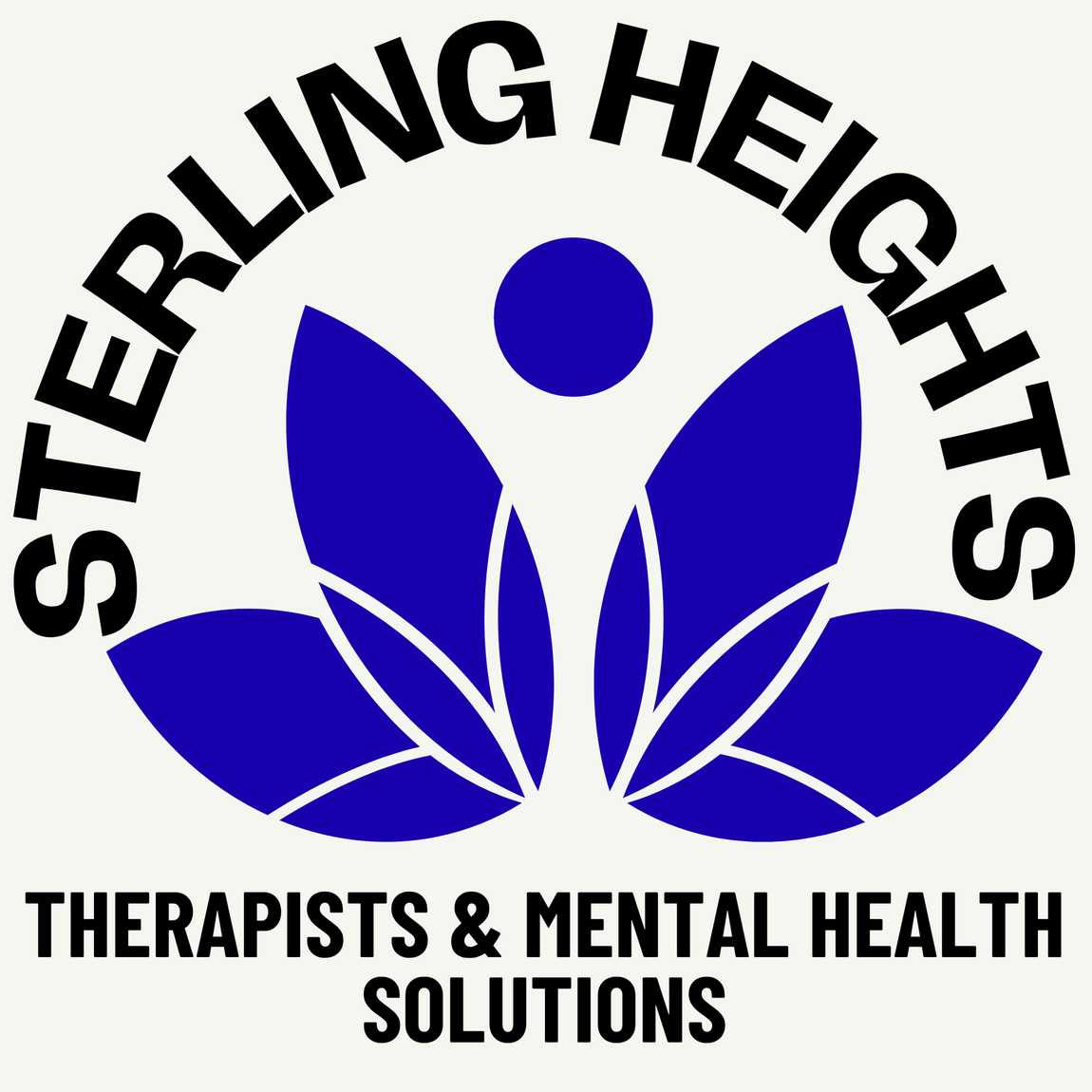 A logo for dearborn and mental health solutions