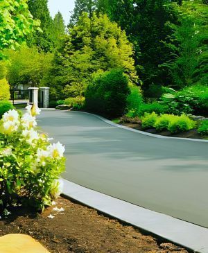 New concrete driveway in Hutt Valley - Lower & Upper Hutt Concrete Services expertly pours residential driveways and patios