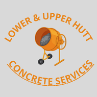 Lower & Upper Hutt Concrete Services Logo - Footer Section