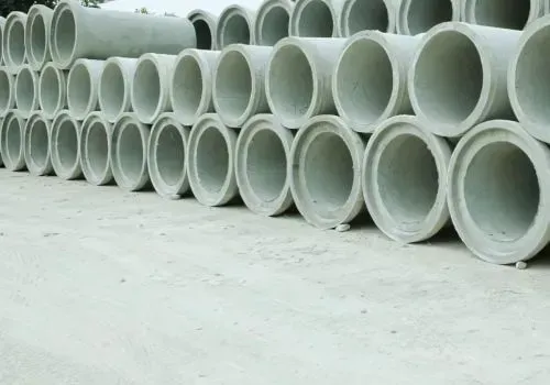 1000 sqm concrete foundation for large pipes in Stokes Valley.