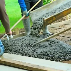 Cost per square meter for installations - Concrete pouring driveway in Hutt Valley, Wellington.