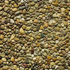 Expertly placed exposed aggregate mix by our concreters.