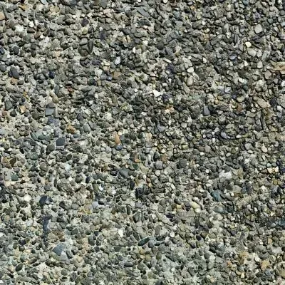 Exposed aggregate concrete driveway in Eastbourne.