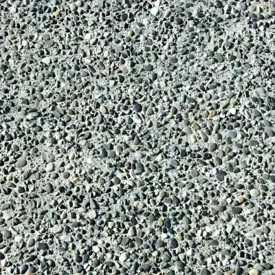 Exposed aggregate concrete driveway installed for residential customer in Wainuiomata.