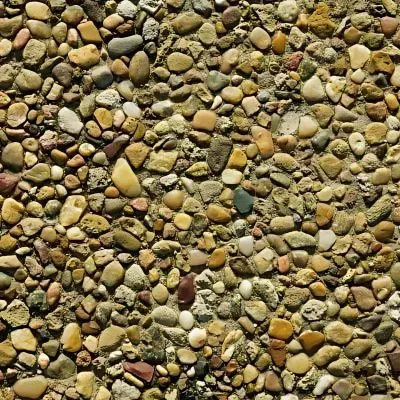 Close-up of exposed aggregate concrete path installed by our contractors in Kaitoke, Upper Hutt.