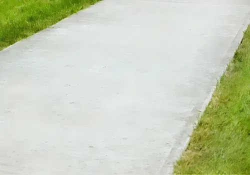 A new concrete path was constructed in Moera, Lower Hutt.