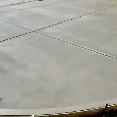 New concrete patio for commercial outdoor area in Hutt Central.