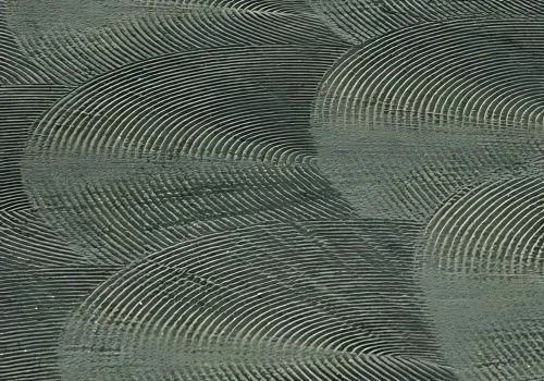 Swirl patterned concrete finish in Avalon.