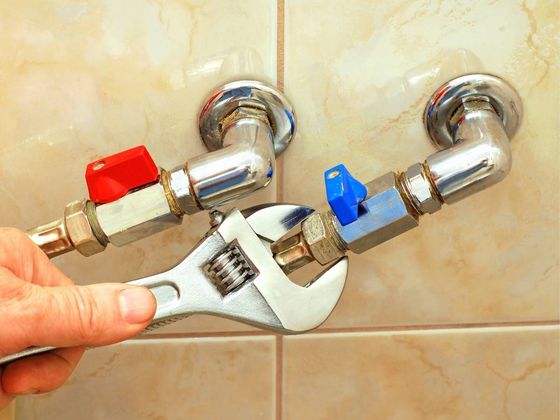 J&Z Bathroom Fitters Cardiff plumbing in a shower