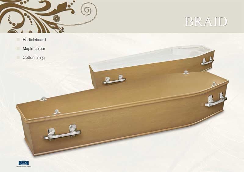 Two Brown Coffins, One Open — Finlayson & McKenzie Funeral Directors in Rockhampton City, QLD