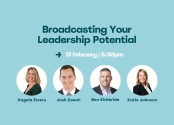 A poster for broadcasting your leadership potential on february 13th