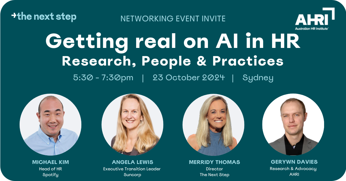 A poster for getting real on ai in hr research , people & practices