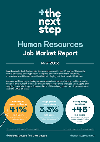 The Next Step HR Job Market Report, May 2023