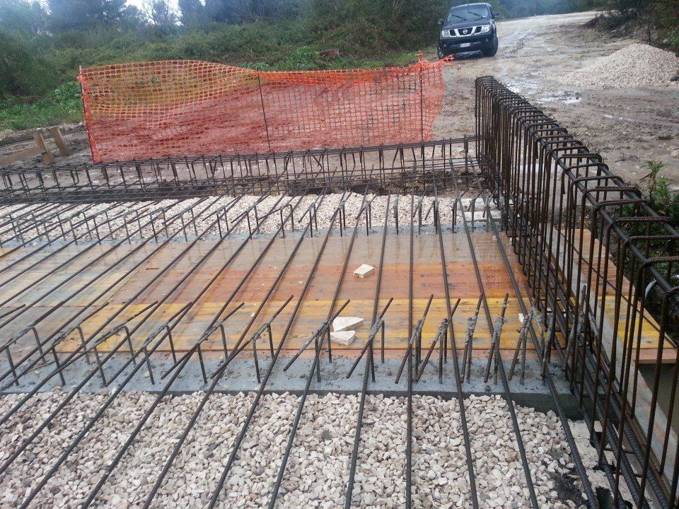 inizio cantiere in una caserma