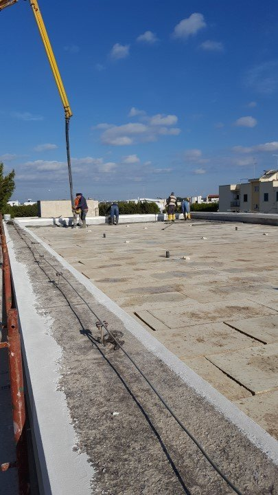 cantiere in una scuola