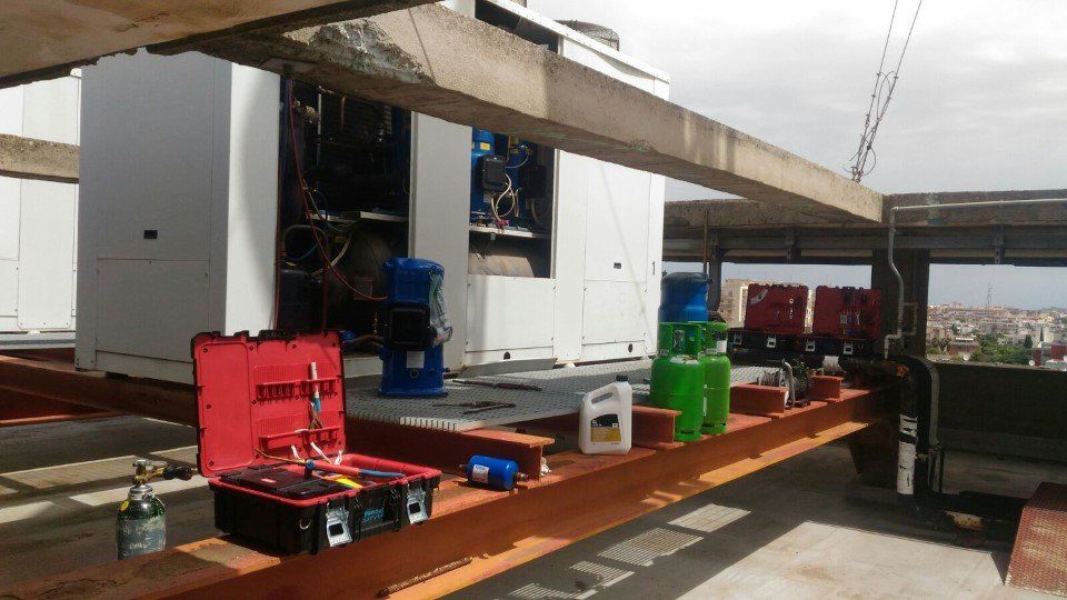 sostituzione compressore di un impianto di condizionamento