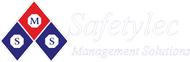 A logo for Safetylec management solutions is shown on a white background.
