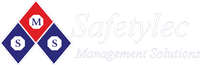 A logo for Safetylec management solutions is shown on a white background.