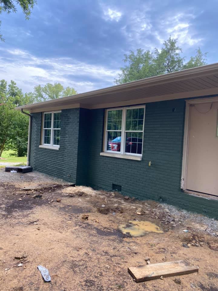 House with Bricks — Decatur, AL — Sky Painting LLC