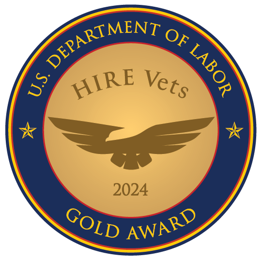 A gold award from the u.s. department of labor