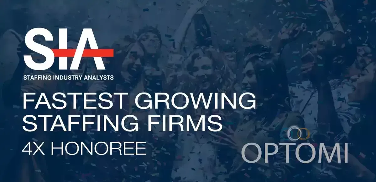 Sia fastest growing staffing firms 4x honoree optomi