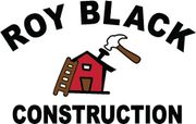 Roy Black Construction logo in grey