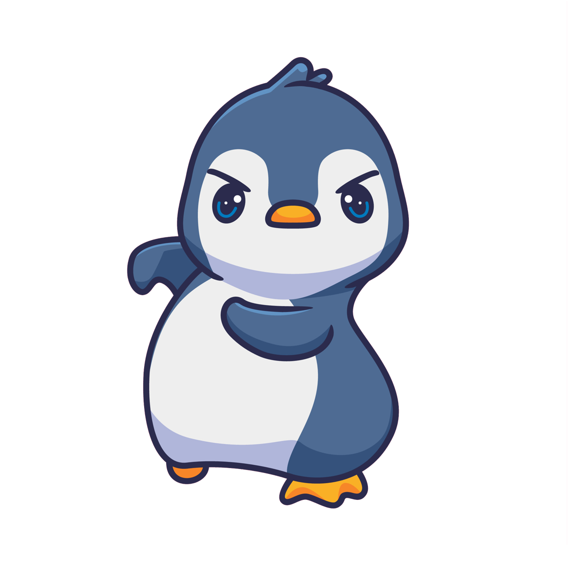 Rebelse pinguin - kids