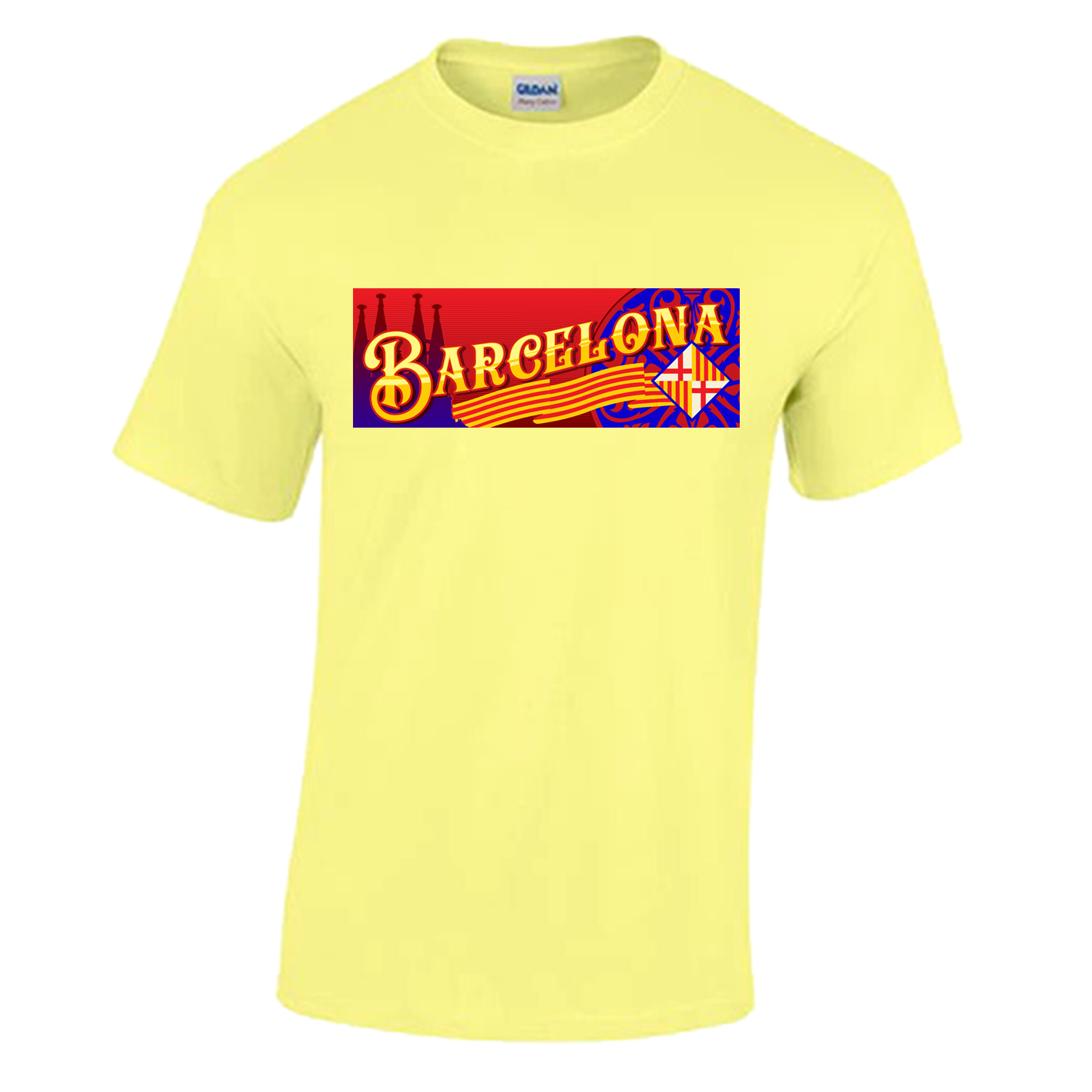 Barcelona - Unisex - geel