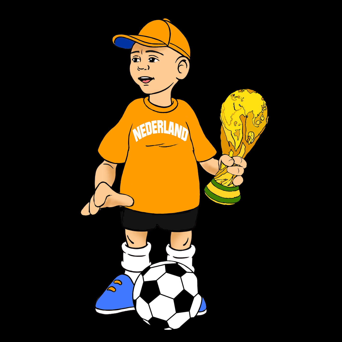 Bennie Wijs in Oranje - Unisex