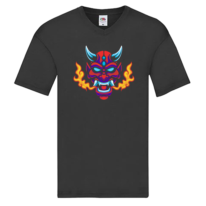 Demon - V-hals - Unisex