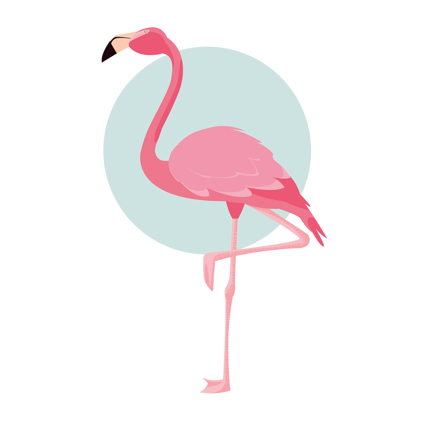 Flamingo - dames - grijs