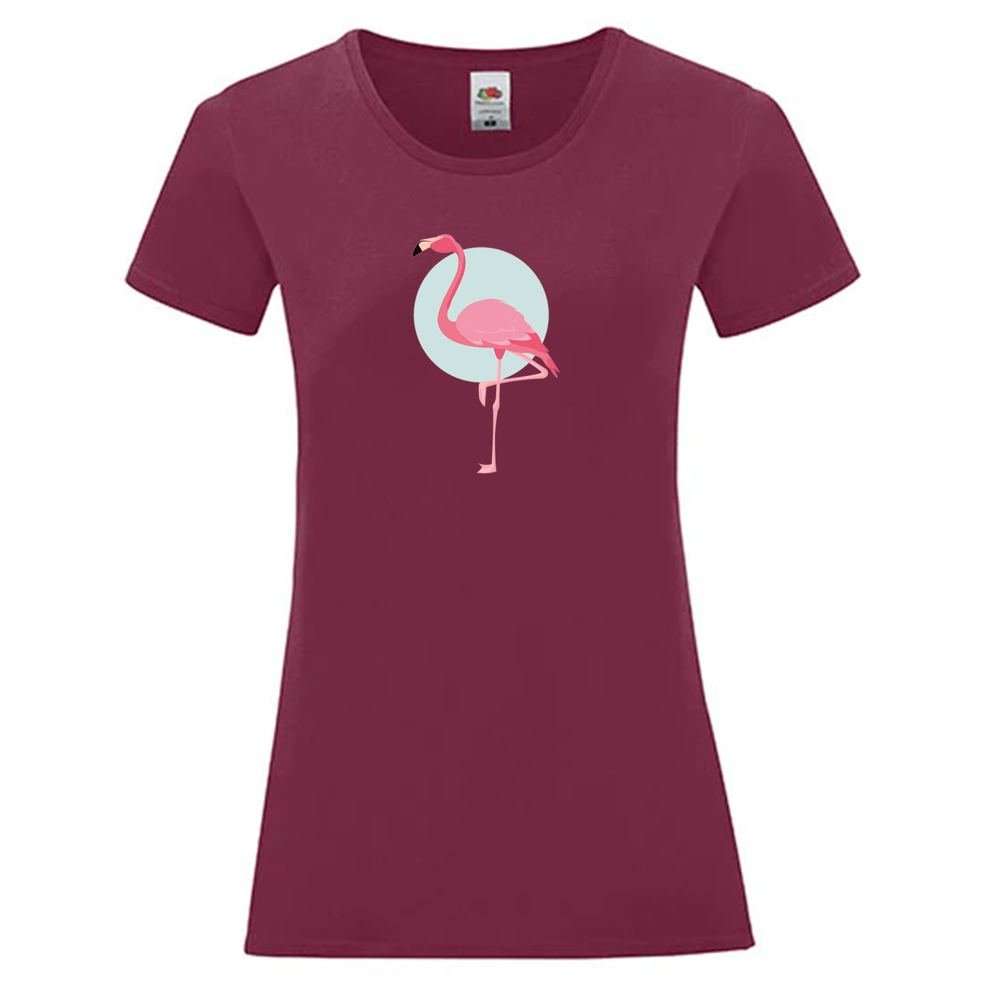 Flamingo - dames - wijnrood