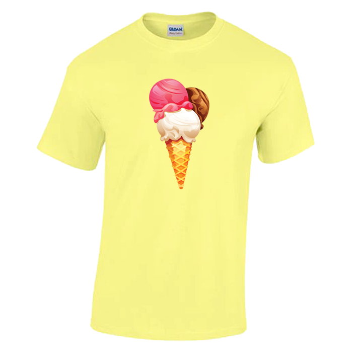 Ice Cream - Unisex - geel