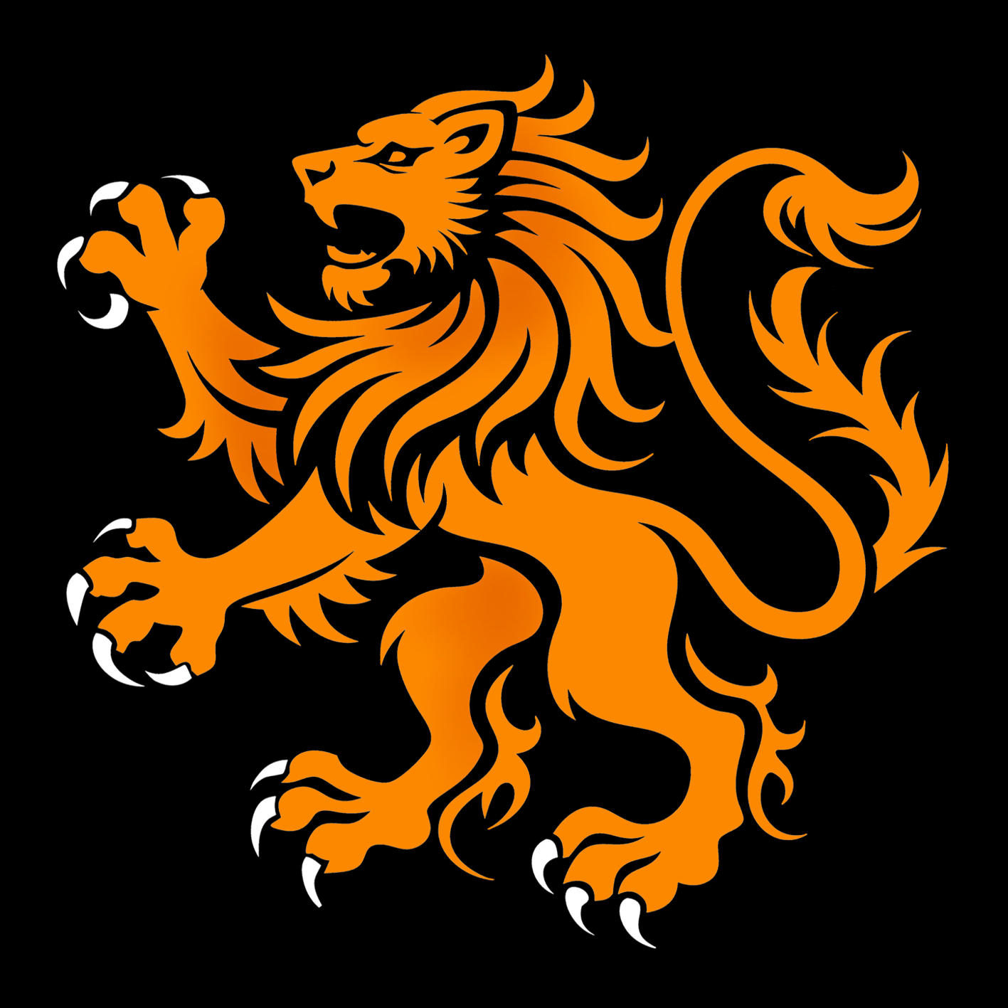 Oranje leeuw embleem - Unisex