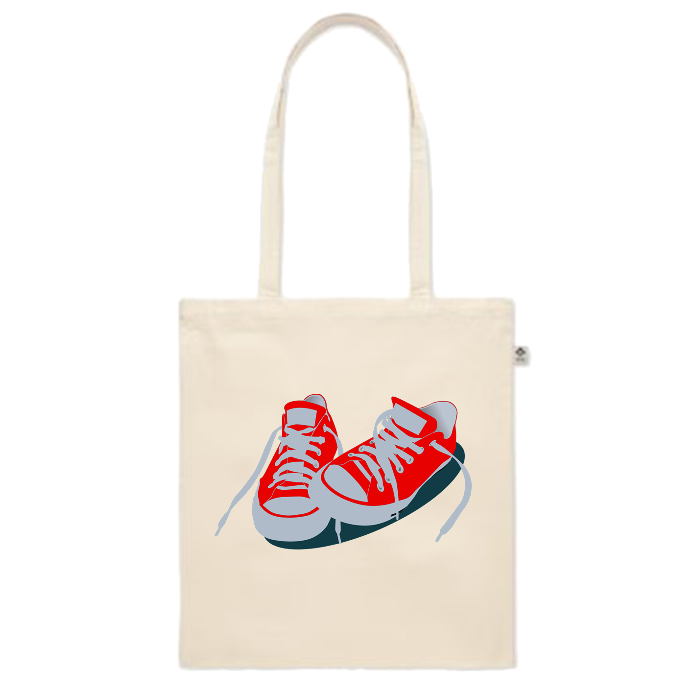 Tote bag Sneakers - crème