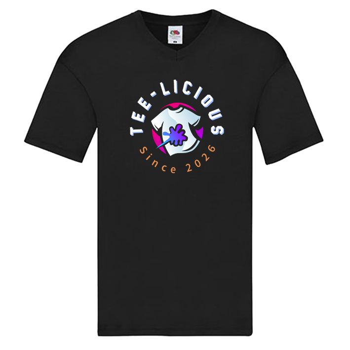 Tee-licious shirt - V-hals - Unisex