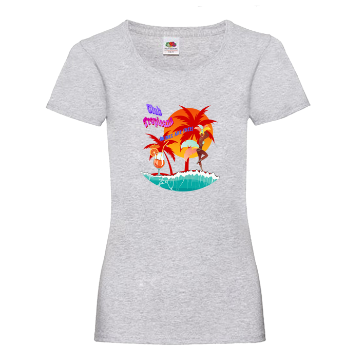Club Tropicana - Dames ronde hals