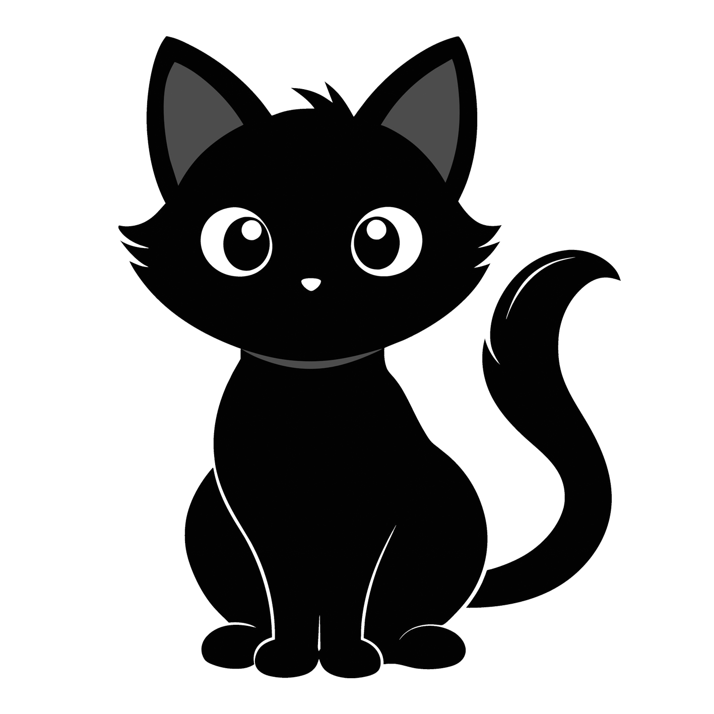 Eigenwijze kat - kids