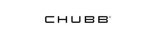Chubb logo in a boxy font on a white background.