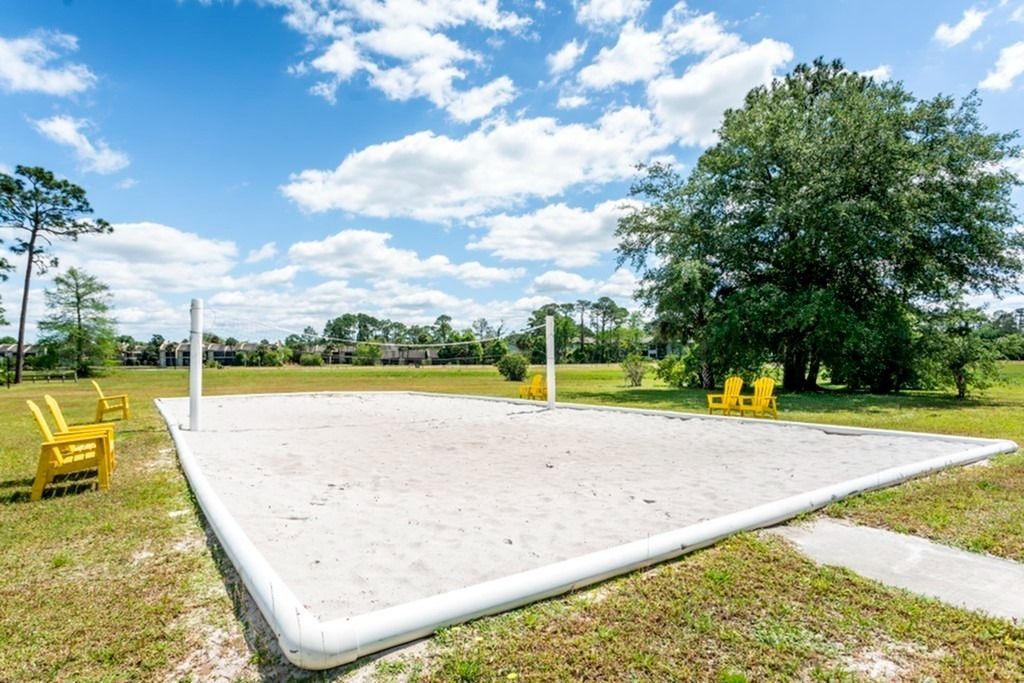 Volleyball court
