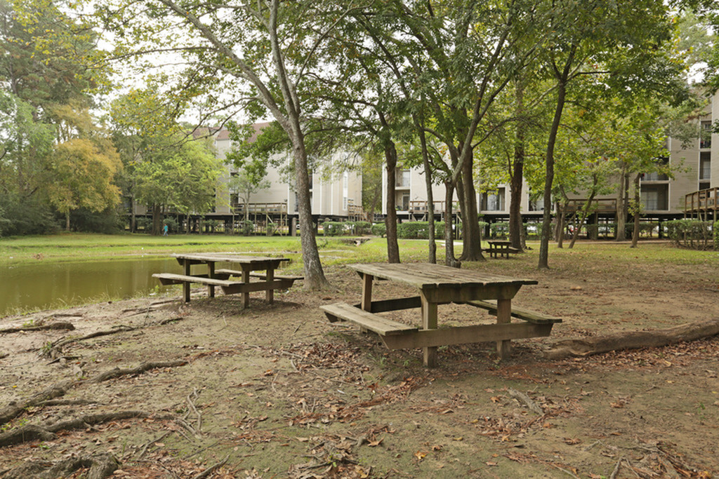 Picnic tables