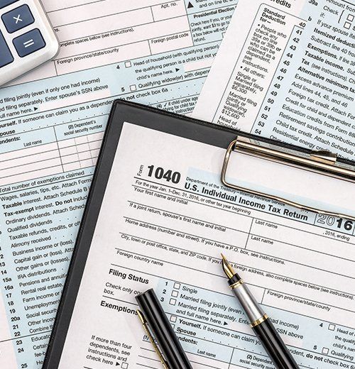 1040 Tax Form — Battle Creek, MI — Best Investing & Tax