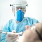 Dentist wearing PPE — Wyoming, MI — Dental South