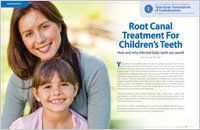 Root canal treatment for children's teeth article — Wyoming, MI — Dental South