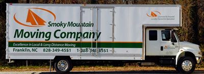Smoky Mountain Moving Company Truck - moving services in Franklin, NC