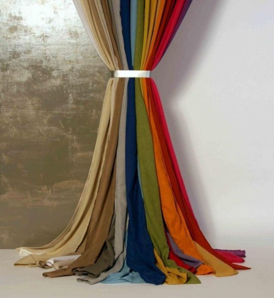 tende di vari colori